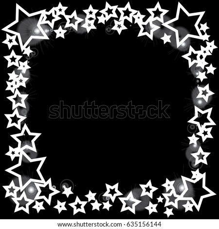 Star Border Stock Illustration 49604272 - Shutterstock