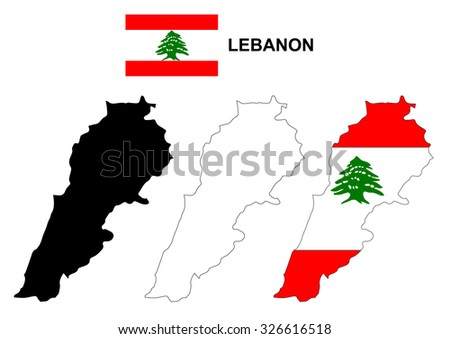 Illustrator map Beirut Lebanon pdf