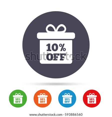 Icon discount coupons