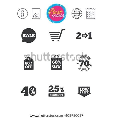 Coupons vector icon