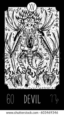 https://thumb1.shutterstock.com/display_pic_with_logo/1366267/603469346/stock-vector-devil-major-arcana-tarot-card-demon-of-horror-fantasy-engraved-line-art-illustration-603469346.jpg