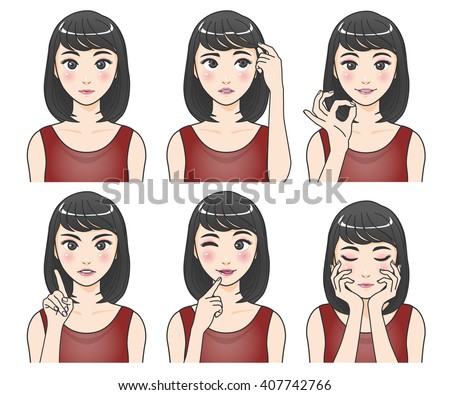 Asian Woman Characte