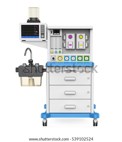 Anesthesiology heart rate machine