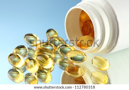 Diet Pills Yellow And Blue Capsule With St-2
