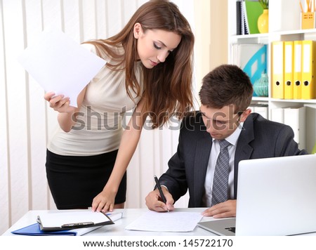 Working with colleagues and customers
