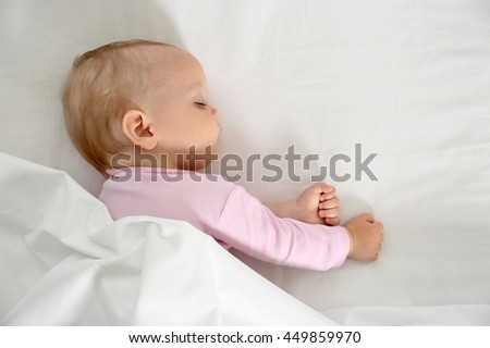 Sleeping cute baby