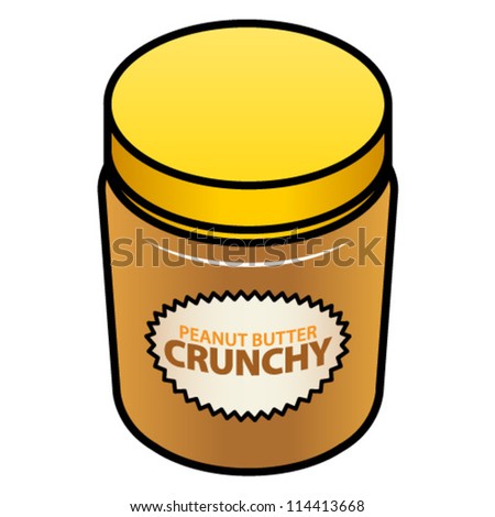 Peanut Butter Jar Stock Vectors & Vector Clip Art | Shutterstock