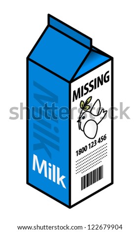 Milk Carton Missing Stock Images, Royalty-Free Images & Vectors ...