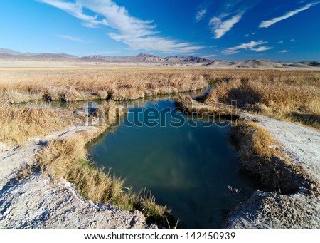 Tecopa Hot Pond Collection Hot Springs Stock Photo 142450939 - Shutterstock