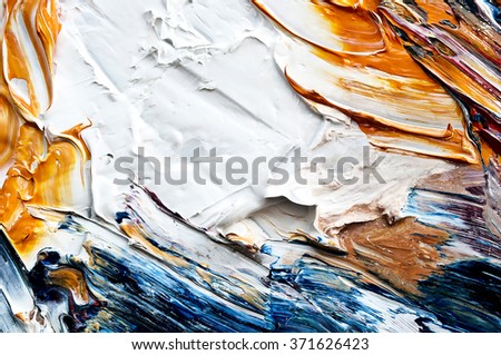 Abstract oil painted background