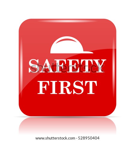 Safety First Icon Safety First Website Stock Illustration ...