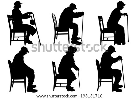 Person Sitting In Chair Stock Images, Royalty-Free Images & Vectors  Shutterstock