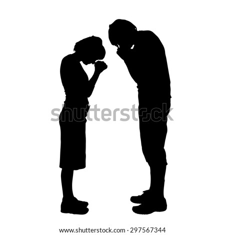 Women Praying Together Stock Vectors & Vector Clip Art | Shutterstock