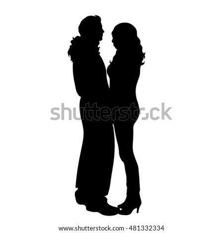 https://thumb1.shutterstock.com/display_pic_with_logo/140101/481332334/stock-vector-vector-silhouette-of-couple-on-white-background-481332334.jpg