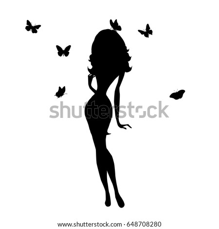 Butterfly Silhouette Stock Images, Royalty-Free Images & Vectors ...