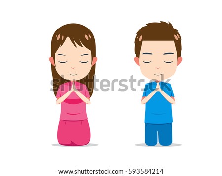 Praying Child Stock Images, Royalty-Free Images & Vectors | Shutterstock