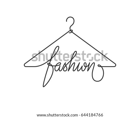 Creative Fashion Logo Design Vector Sign Stock Vector 644184766 ...