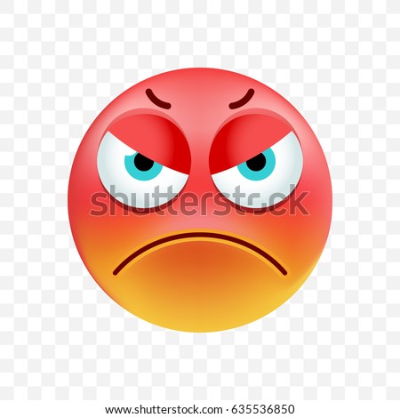 Angry Eyes Stock Images Royalty Free Vectors Shutterstock Cute Emoticon