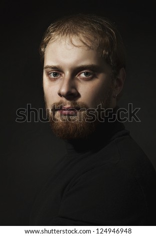 Sick Man Dark Circles Toxic Aspect Stock Photo 75802084 - Shutterstock