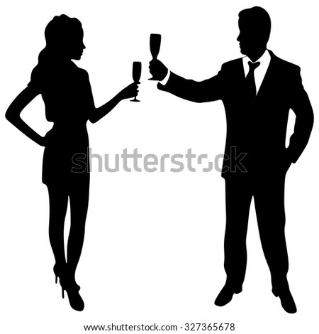Man And Woman Silhouette Stock Photos, Images, & Pictures | Shutterstock