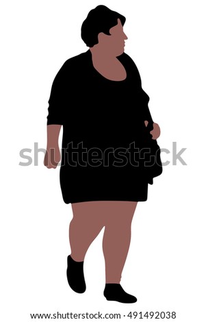 Curvy Woman Silhouette Stock Images, Royalty-Free Images & Vectors ...