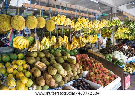 Assortment Fresh Fruits Market Stock Photo 531365215 - Shutterstock