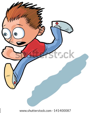 Kids Running Scared Stock Images, Royalty-Free Images & Vectors ...