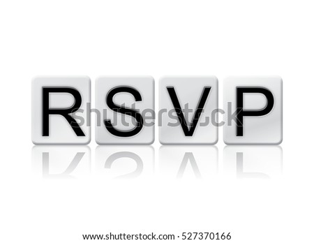 is rsvping a word