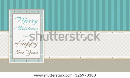 Merry Christmas Background Frame Wishes Merry Stock Vector 326970380 - Shutterstock