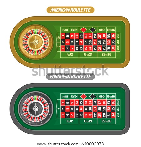 Roulette images table