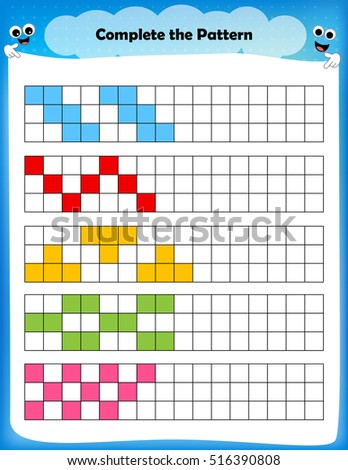 Identify Color Correct Shape Colorful Printable Stock Vector 226171033