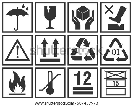 Packaging Pictogram Stock Images, Royalty-Free Images & Vectors ...