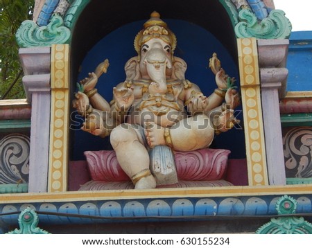 Ganesh Hindu Idol Stock Photo 73456333 - Shutterstock