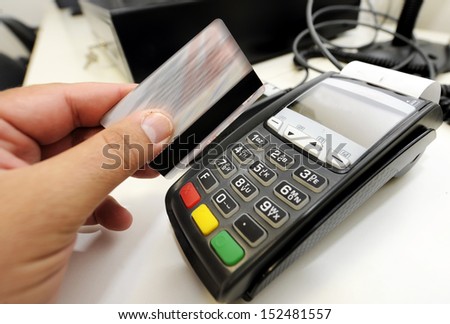 credit card internet shopping