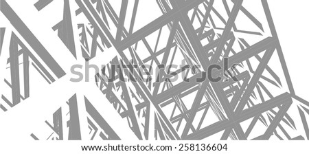 structure building construction. Industrial background