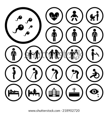 Nursing Icons Stock Vector 121817791 - Shutterstock