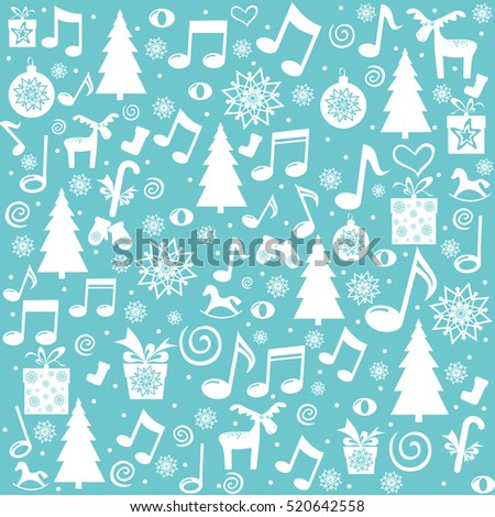 Black Tree Musical Notes Isolated On Stock Vector 107973872 - Shutterstock
