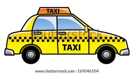 Cartoon Taxi Cab Stock Images, Royalty-Free Images & Vectors | Shutterstock