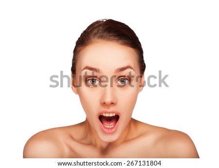 Girl Shocked Stock Photos, Images, & Pictures | Shutterstock