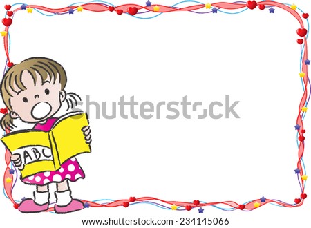 Cartoon Border Frame Stock Vector 234145066 - Shutterstock