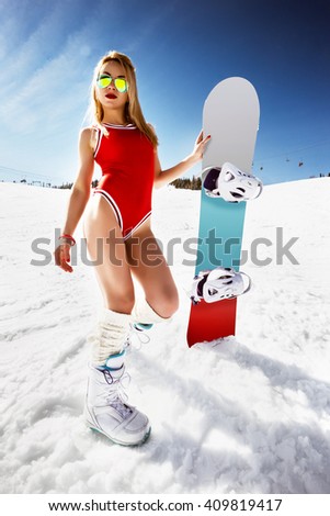 good looking dads naked fuck blonde snowboarder girl in bikini