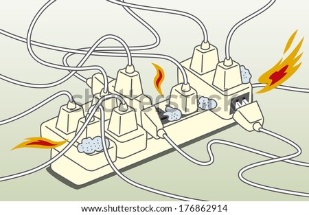 Power Strip Stock Vectors & Vector Clip Art | Shutterstock