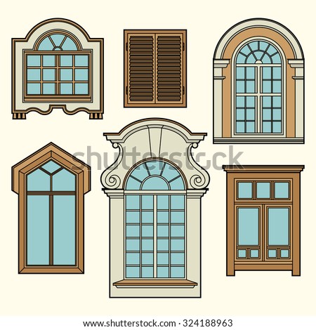 window vector vintage Images, Vectors & Stock Window Castle Free Images Royalty