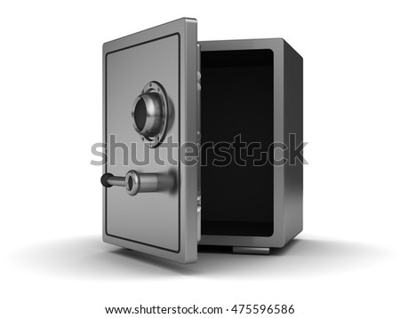 opened safe
