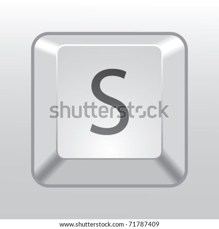 Letter S Alphabet Hearts Stock Illustration 68749576 - Shutterstock