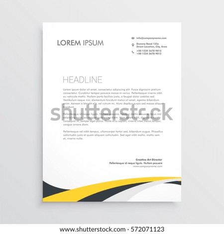 word template for letterhead