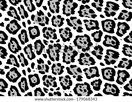 Jaguar Skin Seamless Pattern Animal Background Stock Vector 179068343