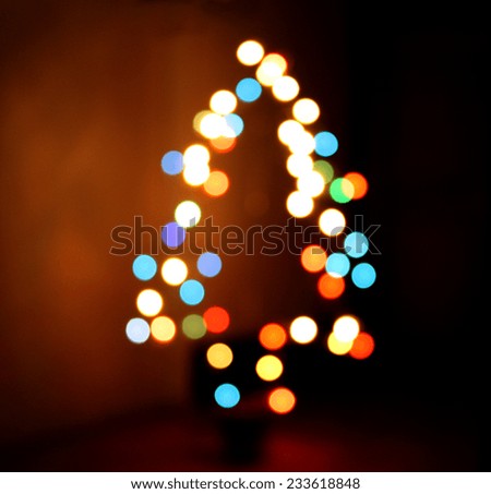 colorful light bulbs christmas tree symbol stock vector colorful light bulbs christmas tree symbol stock vector