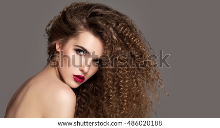 Busty cop porn videos Curly permed hair fetish
