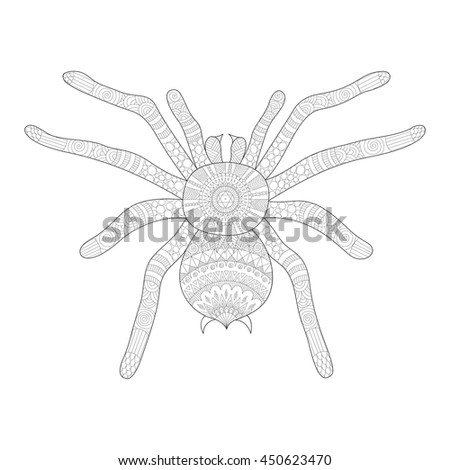 Design Spider Tattoo Tribal Stock Photos, Images, & Pictures | Shutterstock